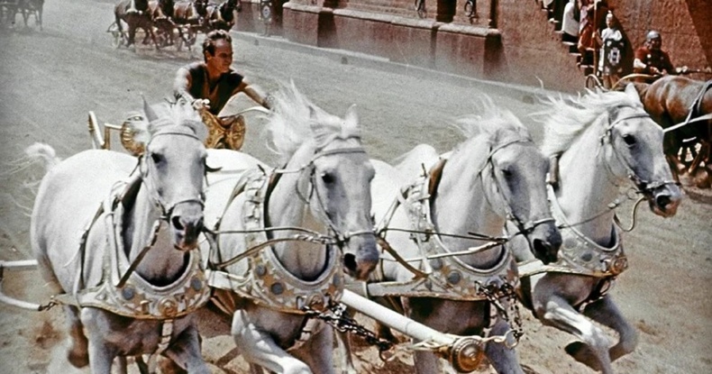 Сүйх тэрэгний уралдаан, "Ben Hur" (1959)