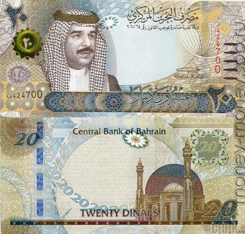 Бахрейн динар (BHD)