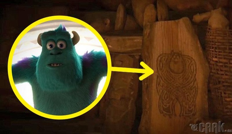 "Monsters, Inc." болон “Brave”