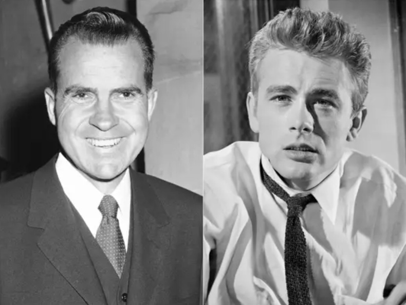 АНУ-ын 37 дахь Ерөнхийлөгч Ричард Никсон жүжигчин Жеймс Дин нар 7 дахь үеийн үеэлүүд