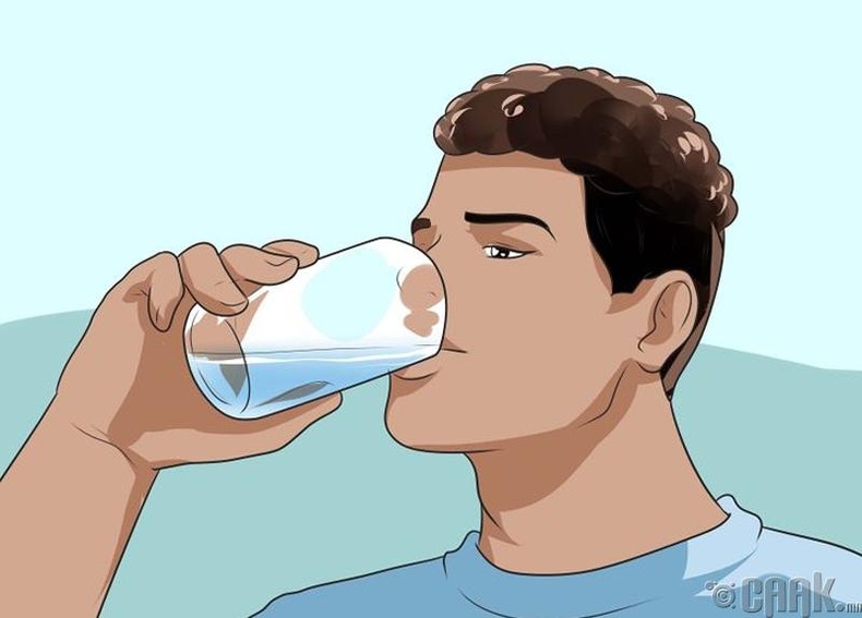 Их хэмжээгээр халуун ус уух
