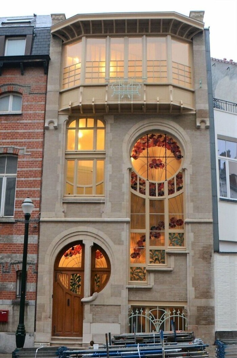 Art Nouveau барилга, Бруссель, Бельги.