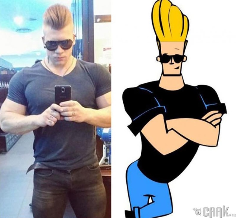 Бодит амьдрал дээрх "Johnny Bravo"