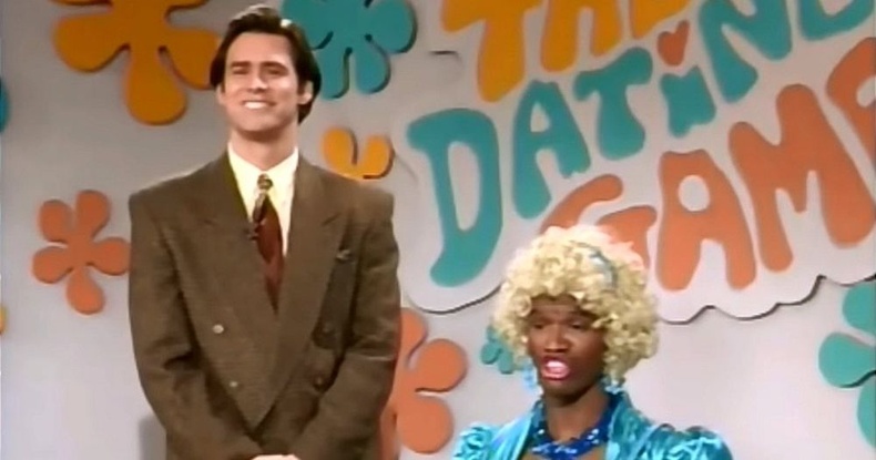 Ким Керри (Jim Carrey), Жейми Фокс (Jamie Foxx), 1992 он.