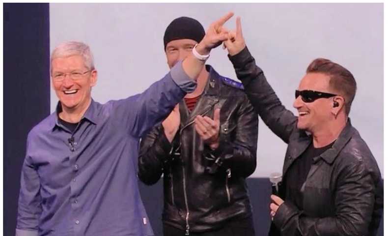 "Apple" болон "U2" хамтлагийн цомог