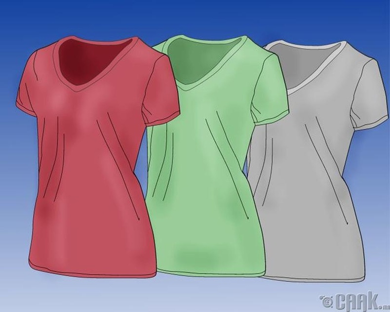 Зөв өнгийн хувцас сонгох