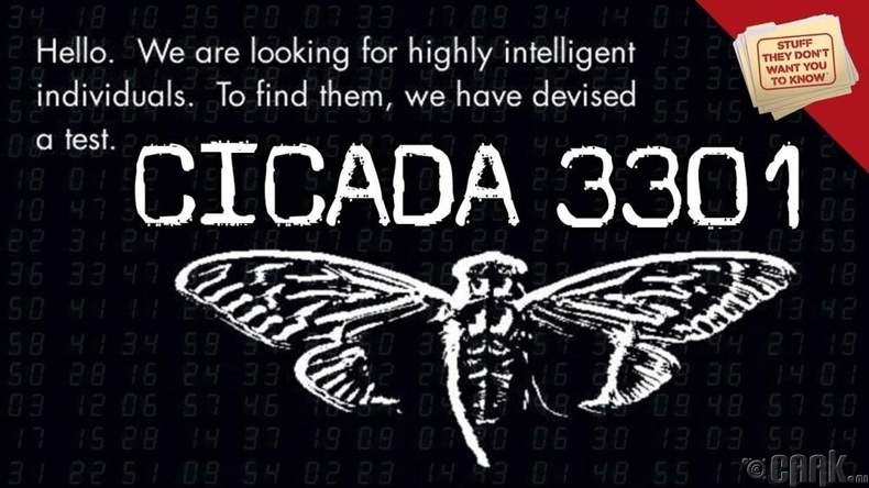 “Cicada 3301” цахим нууц байгууллага