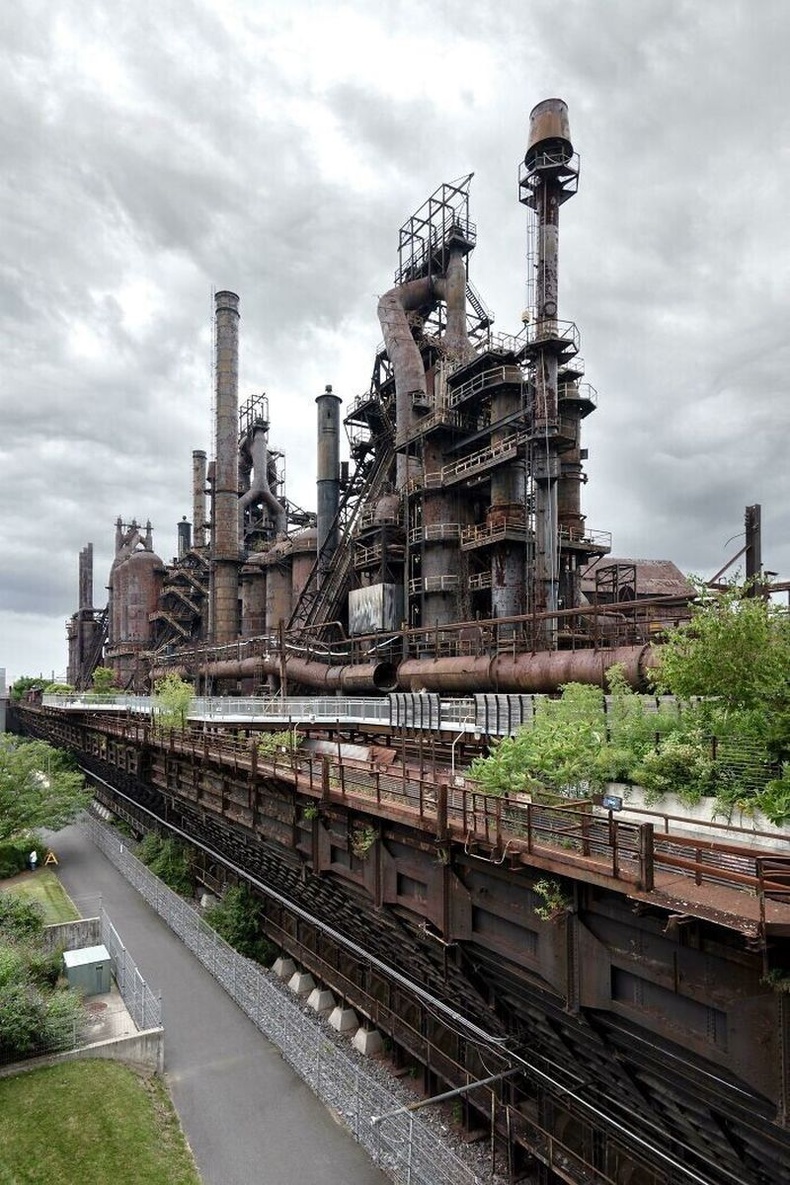 Bethlehem Steel компанийн гангийн үйлдвэрийн барилга, АНУ