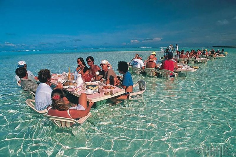 "Ocean" ресторан - Бора Бора арал