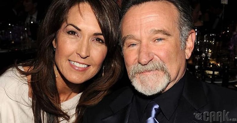 Робин Уильямс ( Robin Williams) болон Сьюзан Шнайдер (Susan Schneider)