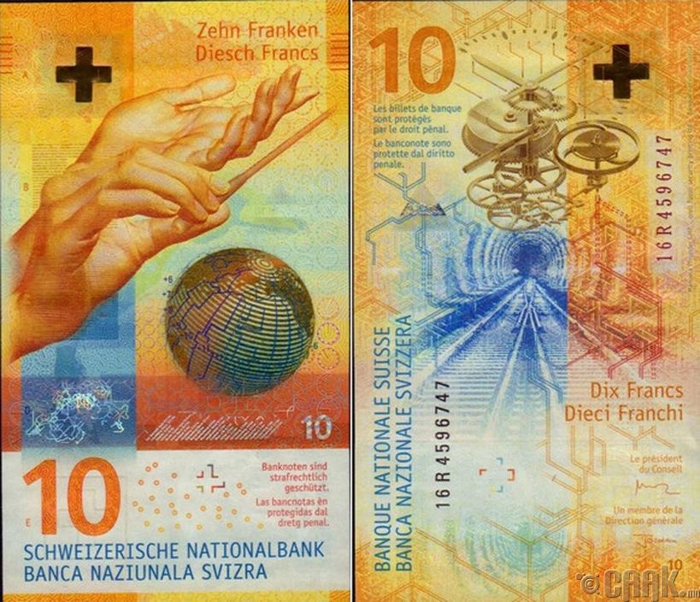 Швейцар франк (CHF)