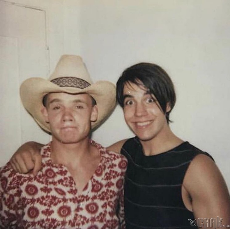 Flea болон Энтони Кидис (Red Hot Chili Peppers хамтлаг)