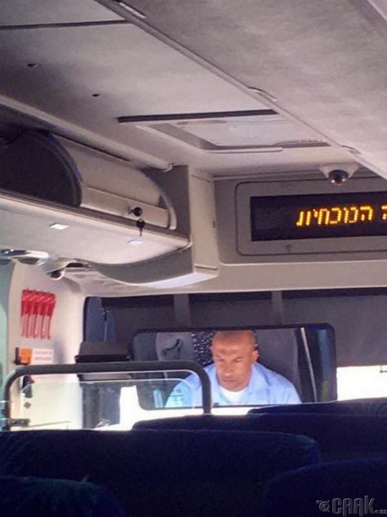 Жүжигчин Вин Дизель (Vin Diesel)-тэй адилхан автобусны жолооч