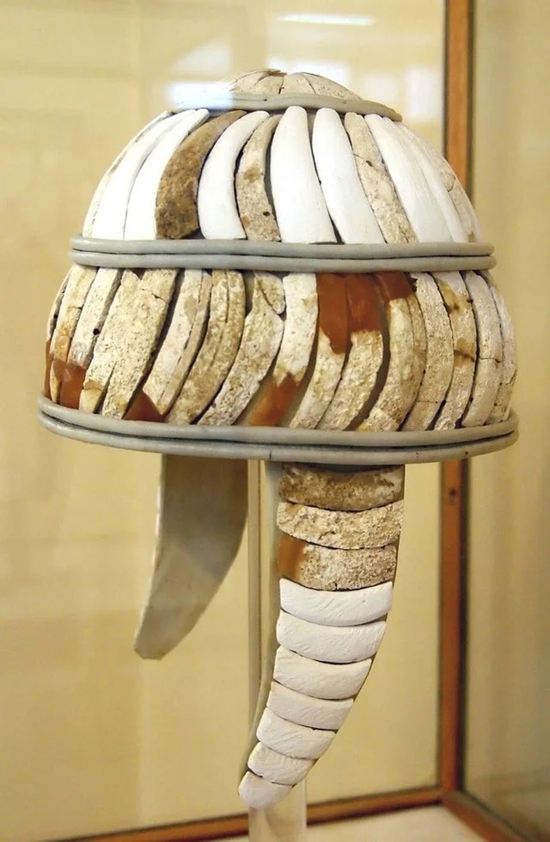 Микениан гахайн шүдэн дуулга, 1400-1450 он
