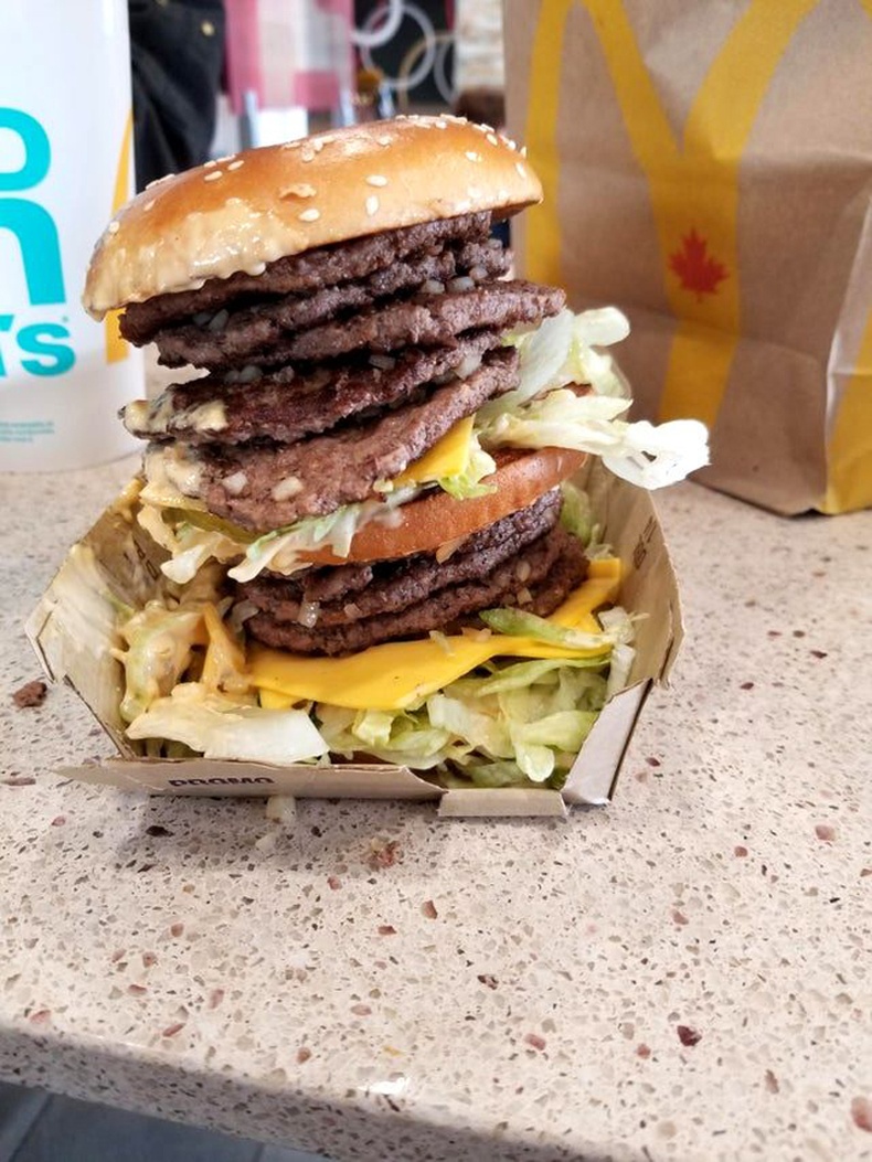 Big Mac захиалтал ийм их мах хийжээ