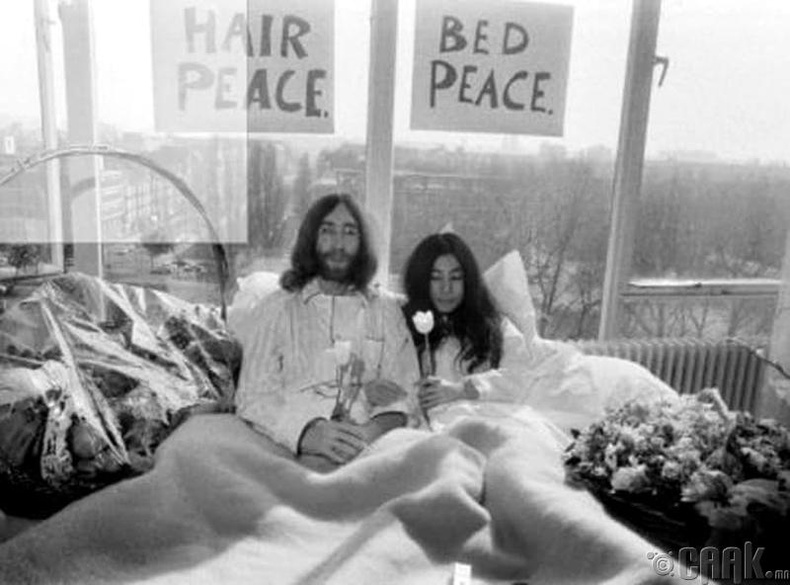 Жон Леннон (John Lennon), Ёоко Оно (Yoko Ono) нарын энх тайвны ор