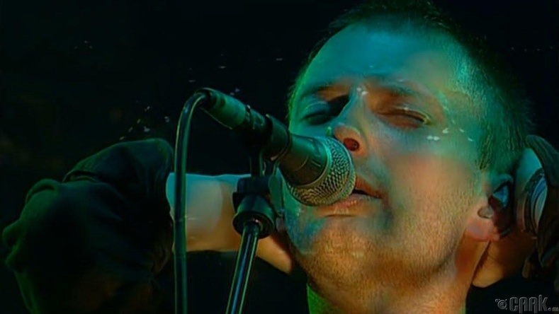 "Radiohead" хамтлаг, "Glastonbury" наадам, 1997