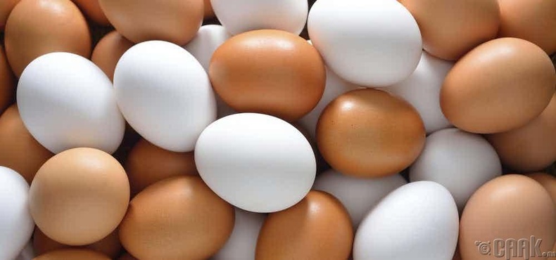 Бор өнгийн өндөг нь цагаанаасаа илүү эрүүл мэндэд тустай