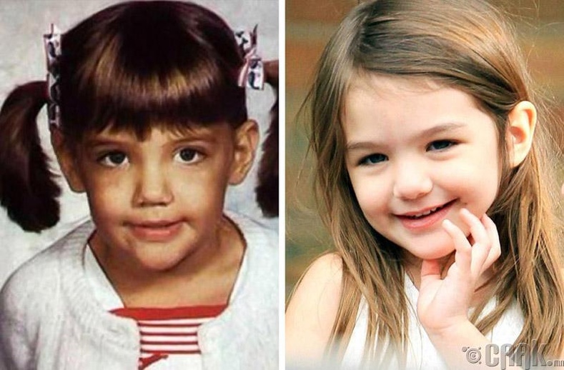 Жүжигчин Кэти Холмс (Katy Holmes) болон түүний охин Сури Круз (Suri Cruise)