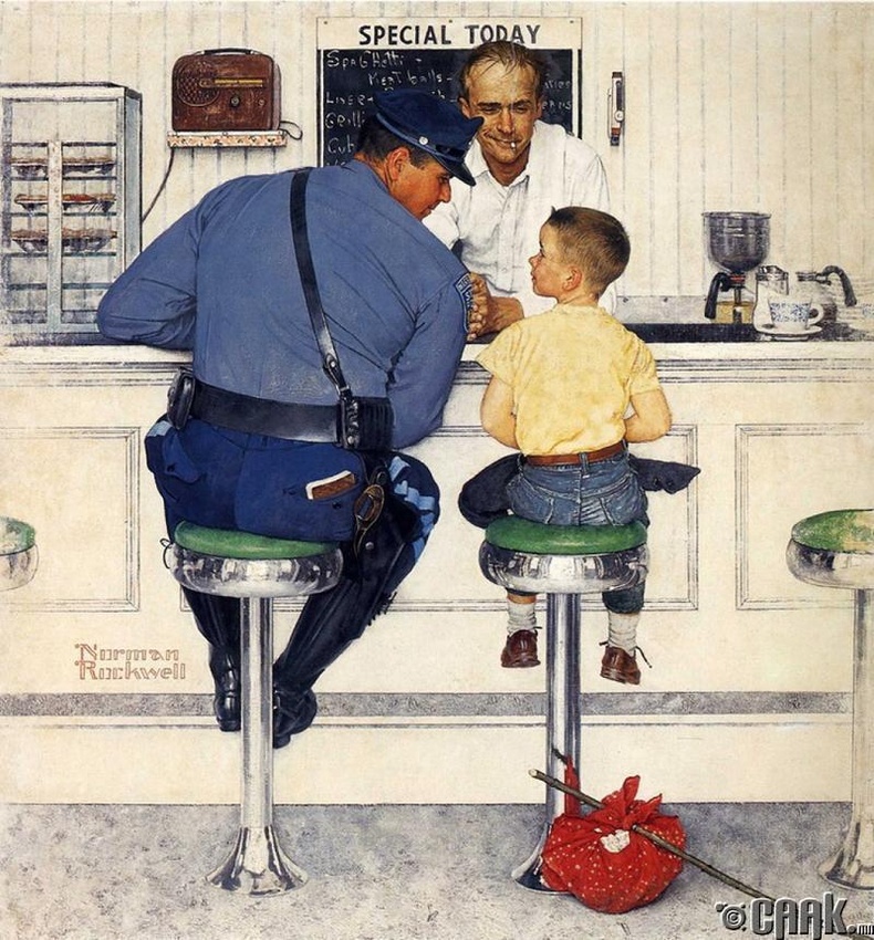 Тэнүүлч хүү ба цагдаа, 1958 он