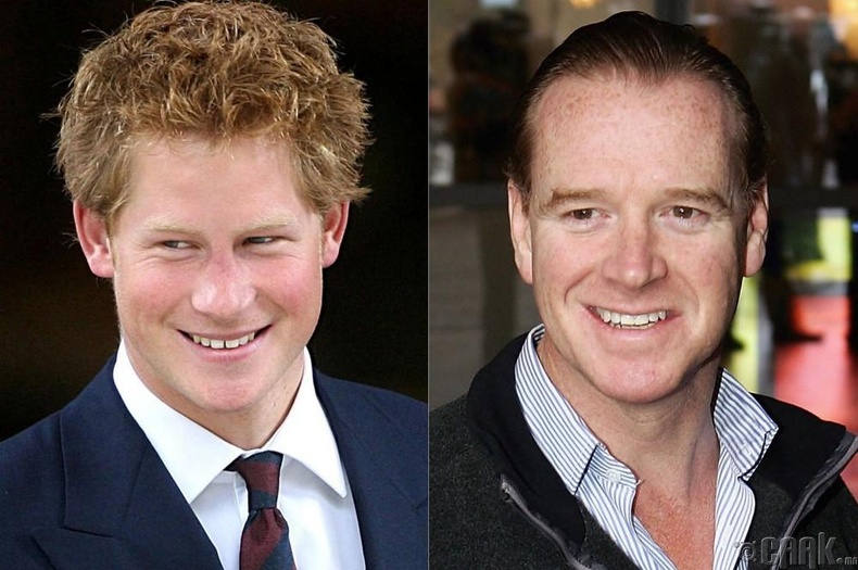 Жеймс Хьюитт (James Hewitt), ханхүү Харри (Harry)-гийн аав