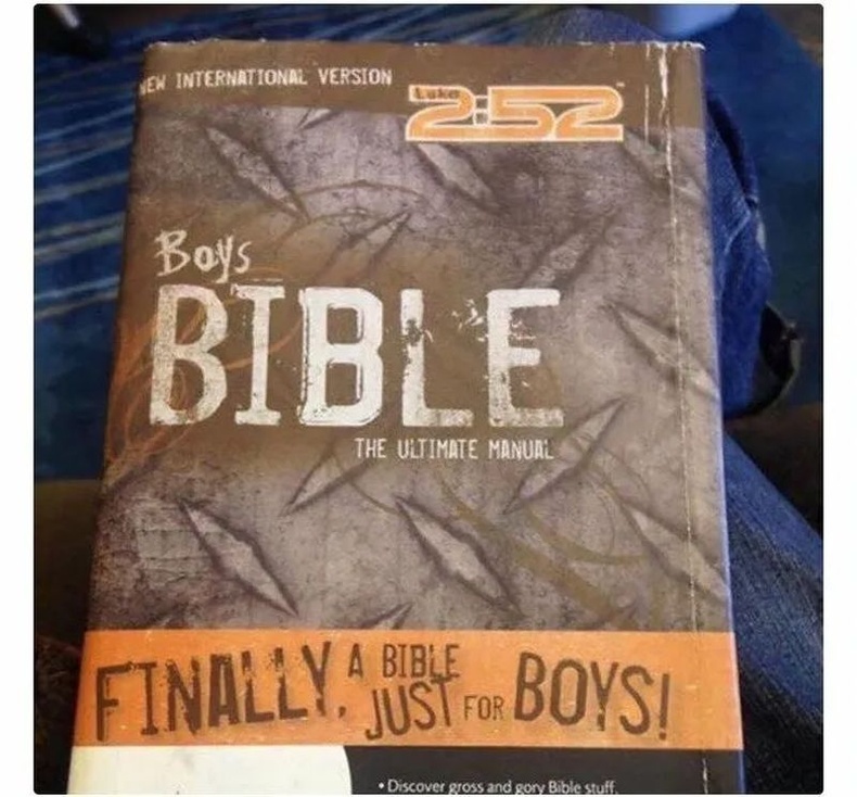 Залууст зориулсан Библи гэж байгаа...