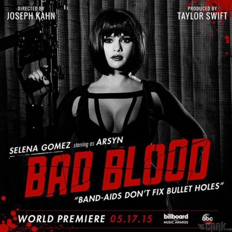 "Bad Blood" клипний зураг авалт