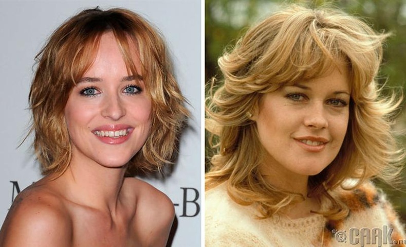 Дакота Жонсон (Dakota Johnson) болон жүжигчин Мелани Гриффит (Melanie Griffith)