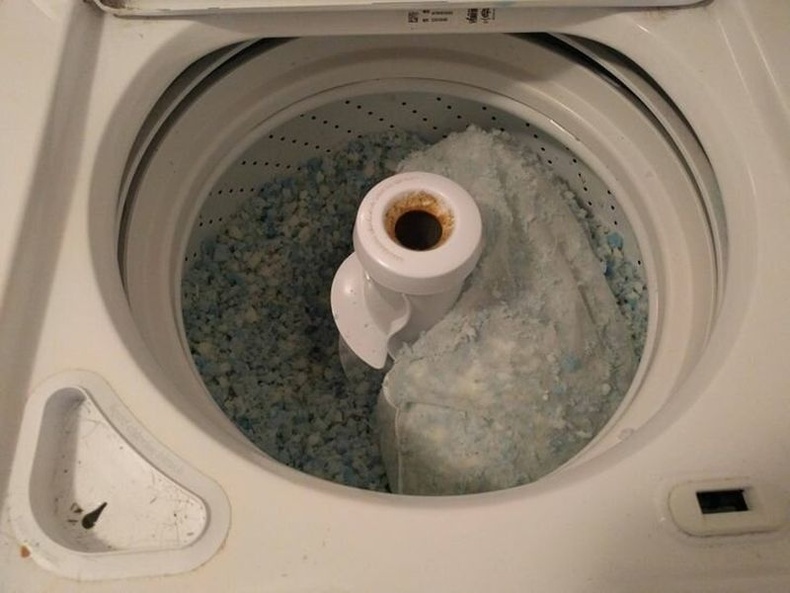 Дэрээ угаалгын машинд угааж болохгүй гэж мэдээгүй...