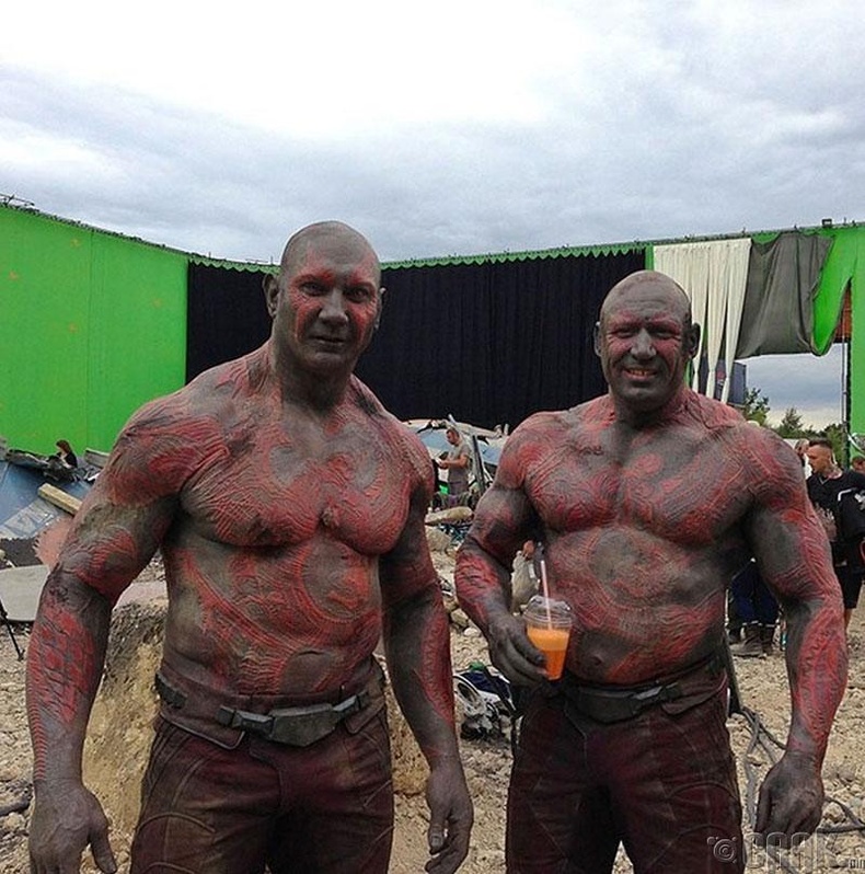 Дэйв Батиста, орлон тоглогч Роб Де Грот, "Drax the Destroyer"