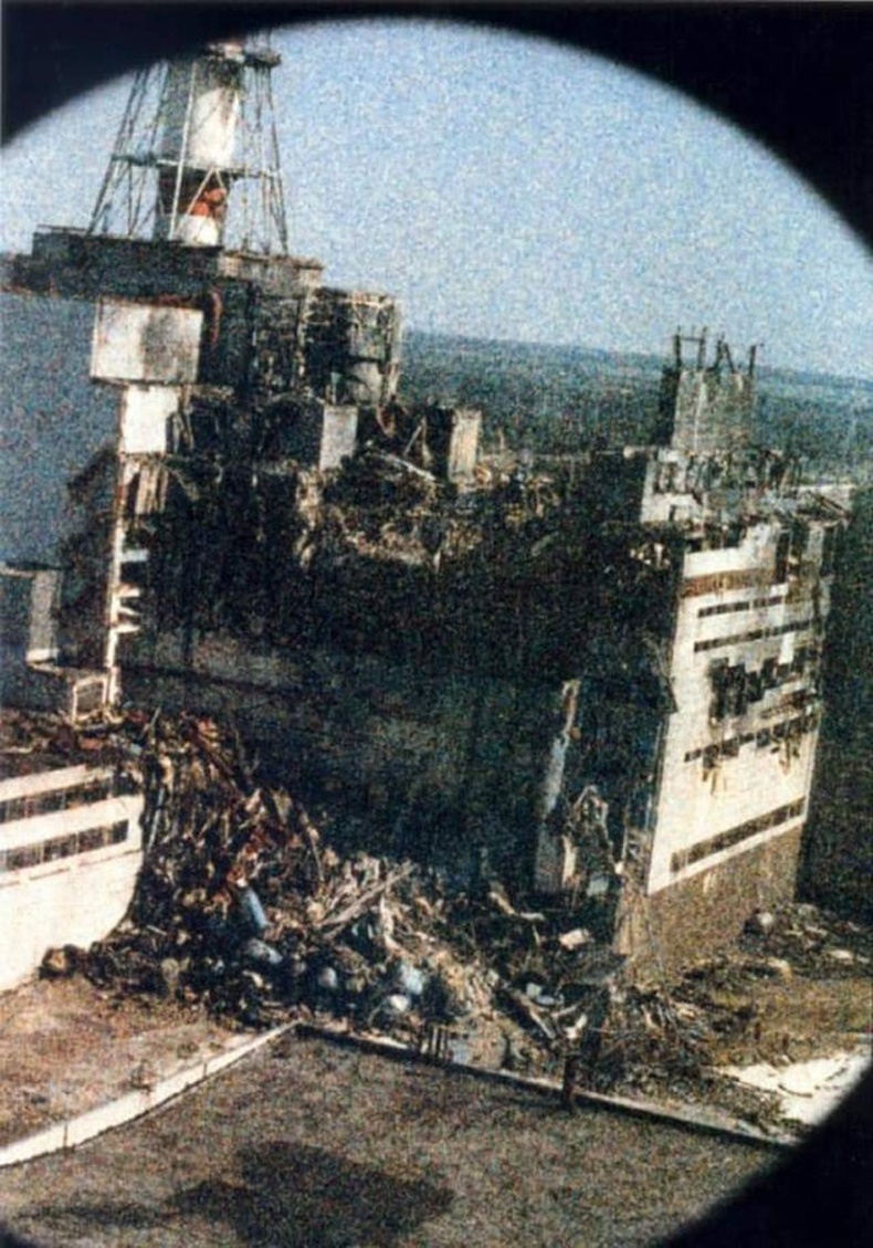 Чернобылийн сүйрсэн реакторын зураг ердөө ганцхан байдаг. Осол болсон өглөө энэхүү зургийг буулгажээ