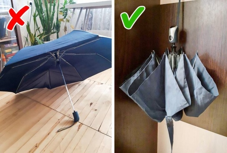 Правильный зонтик. Зонтики сушатся. Зонт сушится. Правильная сушка зонта. Место для зонтика.