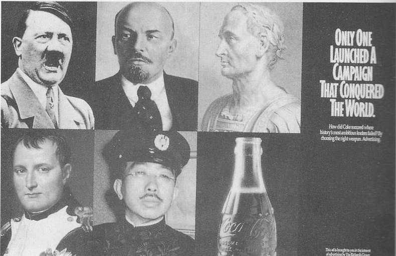 Coca-Cola ундааны сурталчилгаа. АНУ, 1984