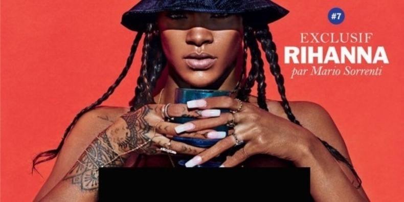 Li сэтгүүлийн нүүрэн дээрх Рианна (Rihanna)