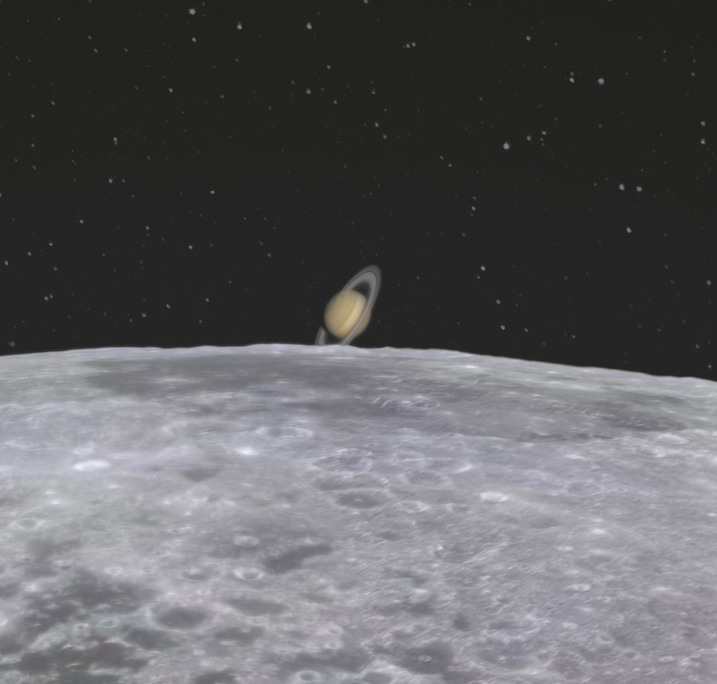 Хүчтэй дуран авайгаар сарны гадаргуу болон санчир гарагийн зургийг авсан нь