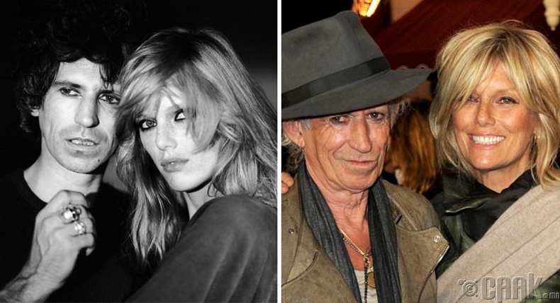 Кит Ричардс (Keith Richards), Патти Хансен (Patti Hansen) - 37 жил