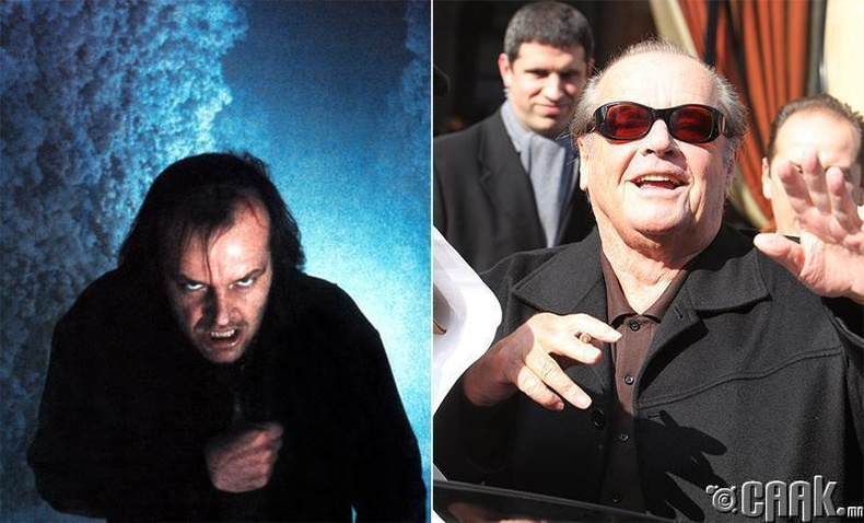 The Shining” киноны Жек Торренс - (1980) - Жек Николсон (Jack Nicholson)