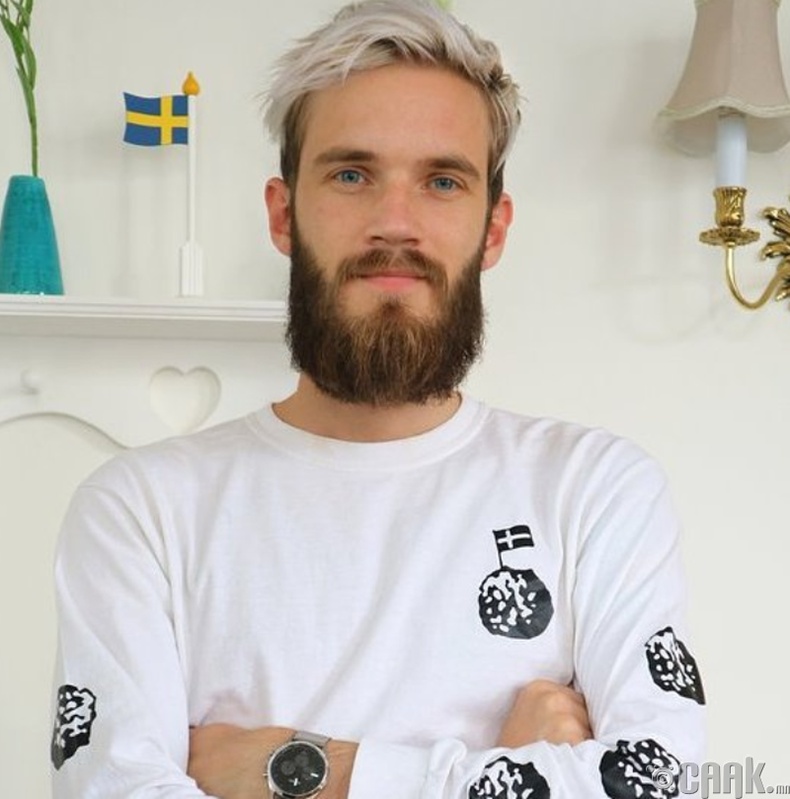 "Youtube"-ийн од Феликс Чельберг (Felix Arvid Ulf Kjellberg), Швед