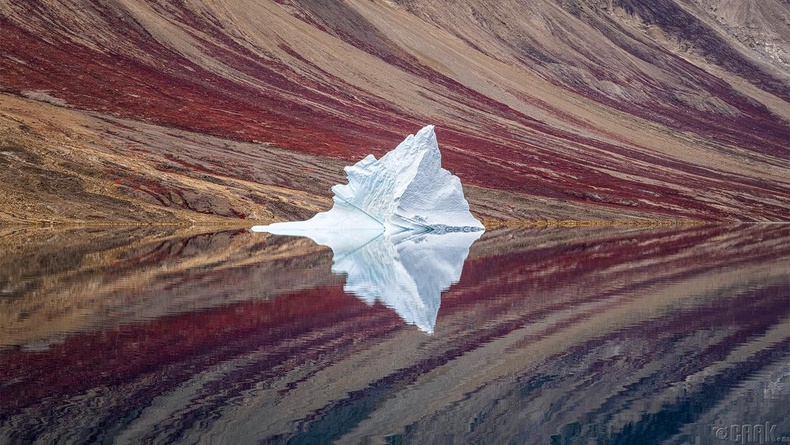Газарзүй төрлийн ялагч - Грийнланд дахь мөсөн уул