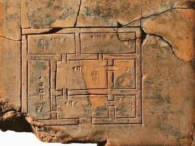 5000 жилийн өмнө шумеруудын хийсэн байшингийн зураг төсөл
