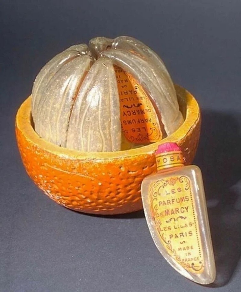 Жүрж хэлбэртэй сүрчигний цуглуулга - "L'orange Parfums de Marcy" брэнд, 1925 он