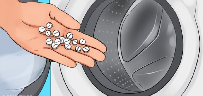 Угаалгын машинд аспирин хийвэл юу болох вэ?