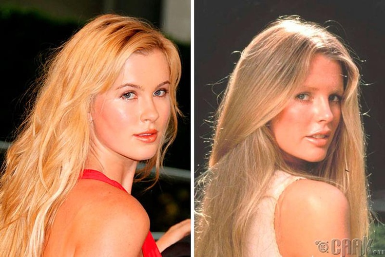 Ирланд Болдуин (Ireland Baldwin) болон жүжигчин Ким Бейсингер (Kim Basinger)