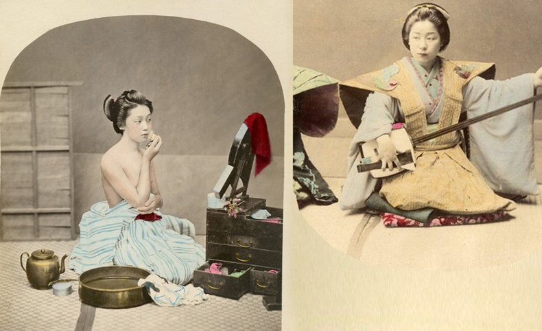 1800-аад онд Японы гейша, самурай нар ямар байсан бэ?