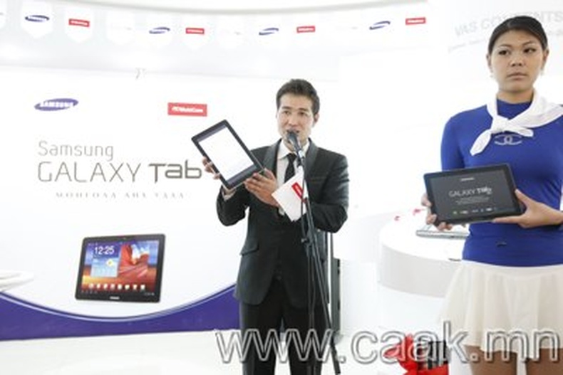 Samsung Galaxy Tab – Монголд анх удаа