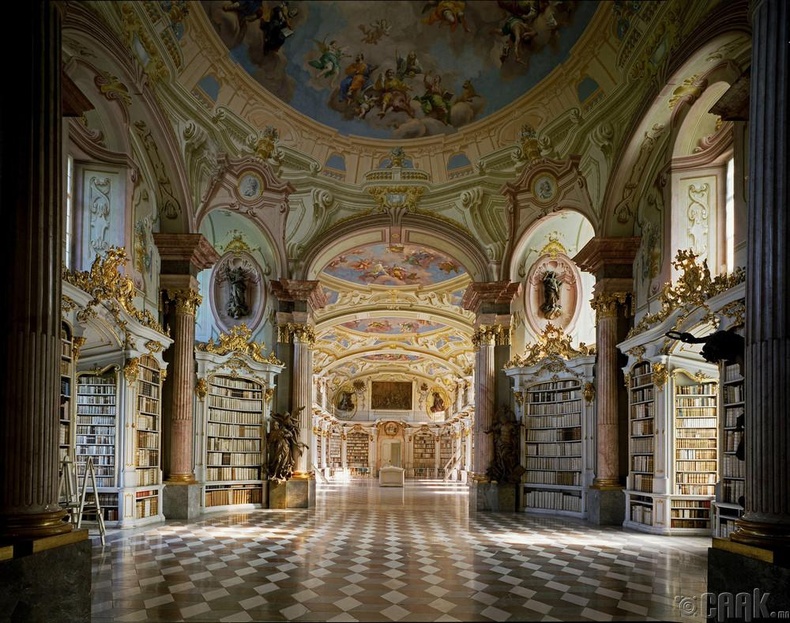 "Admont Abbey" номын сан, Адмонт, Австри