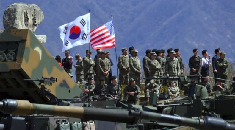 Солонгосын хойгт хамтарсан цэргийн сургуулилалт эхэллээ
