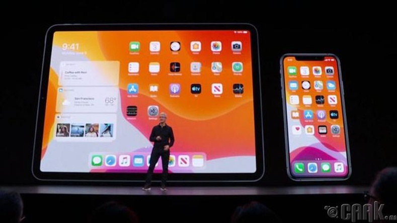 "iPadOS" буюу таблетанд зориулсан үйлдлийн систем