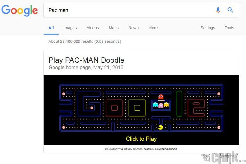 "Pac-Man" тоглоом