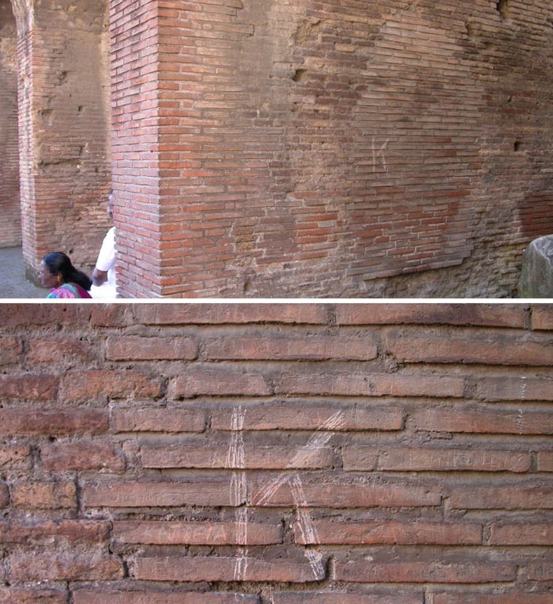 Ромын Колизейн ханан дээр нэгэн орос жуулчин нэрнийхээ эхний үсгийг тавьжээ. Азаар түүнд 24 мянган долларын торгууль оногдуулсан байна.